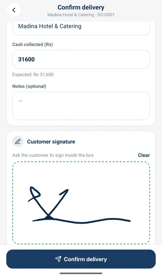 Gasflow Delivery app 3